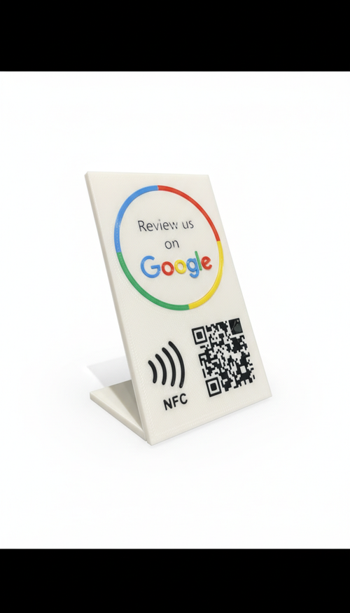 NFC Google Reviews Stand – Tap to Get More Reviews Instantly