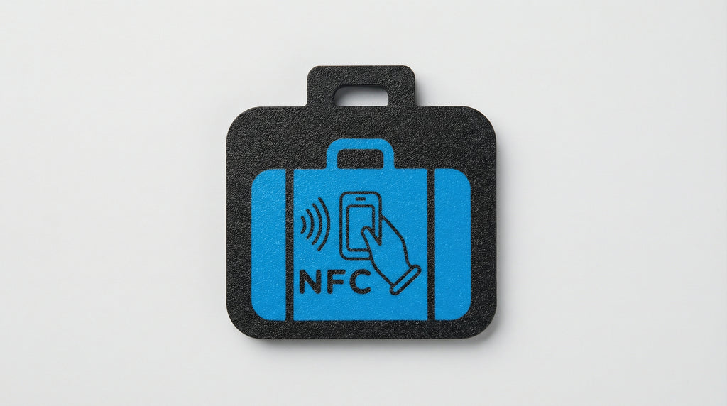 NFC Luggage Tag – Tap to Share Your Travel Info Instantly