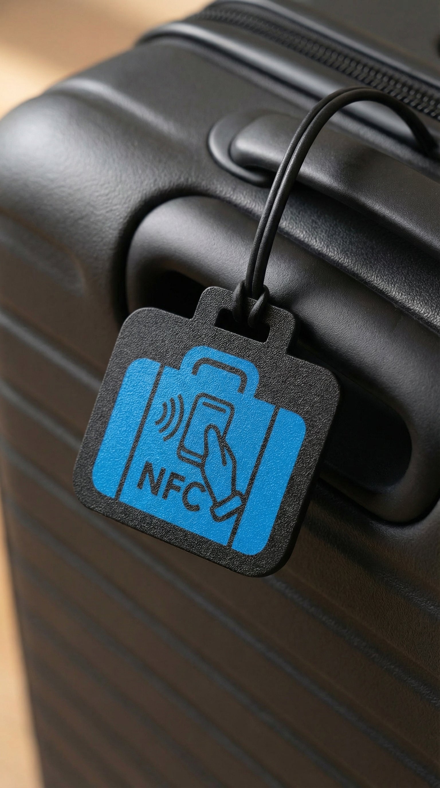 NFC Luggage Tag – Tap to Share Your Travel Info Instantly