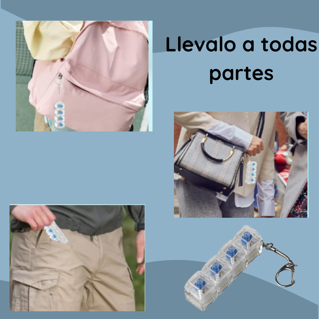 Llavero Teclado Anti-Estres