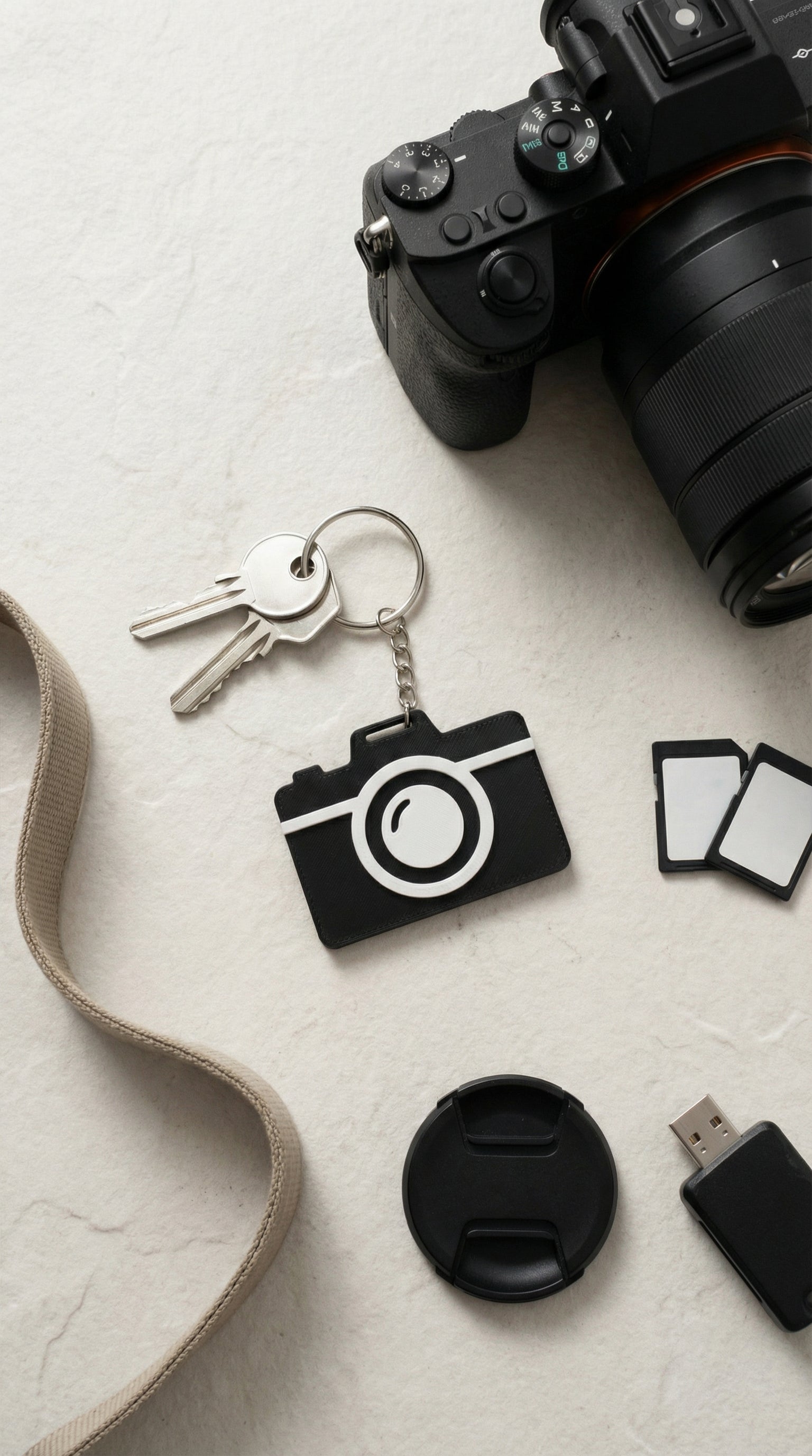 Photographer NFC Keychain – Tap to View Portfolio & Book