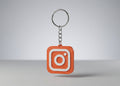 Instagram Keychain with NFC – Tap to Share Your Profile