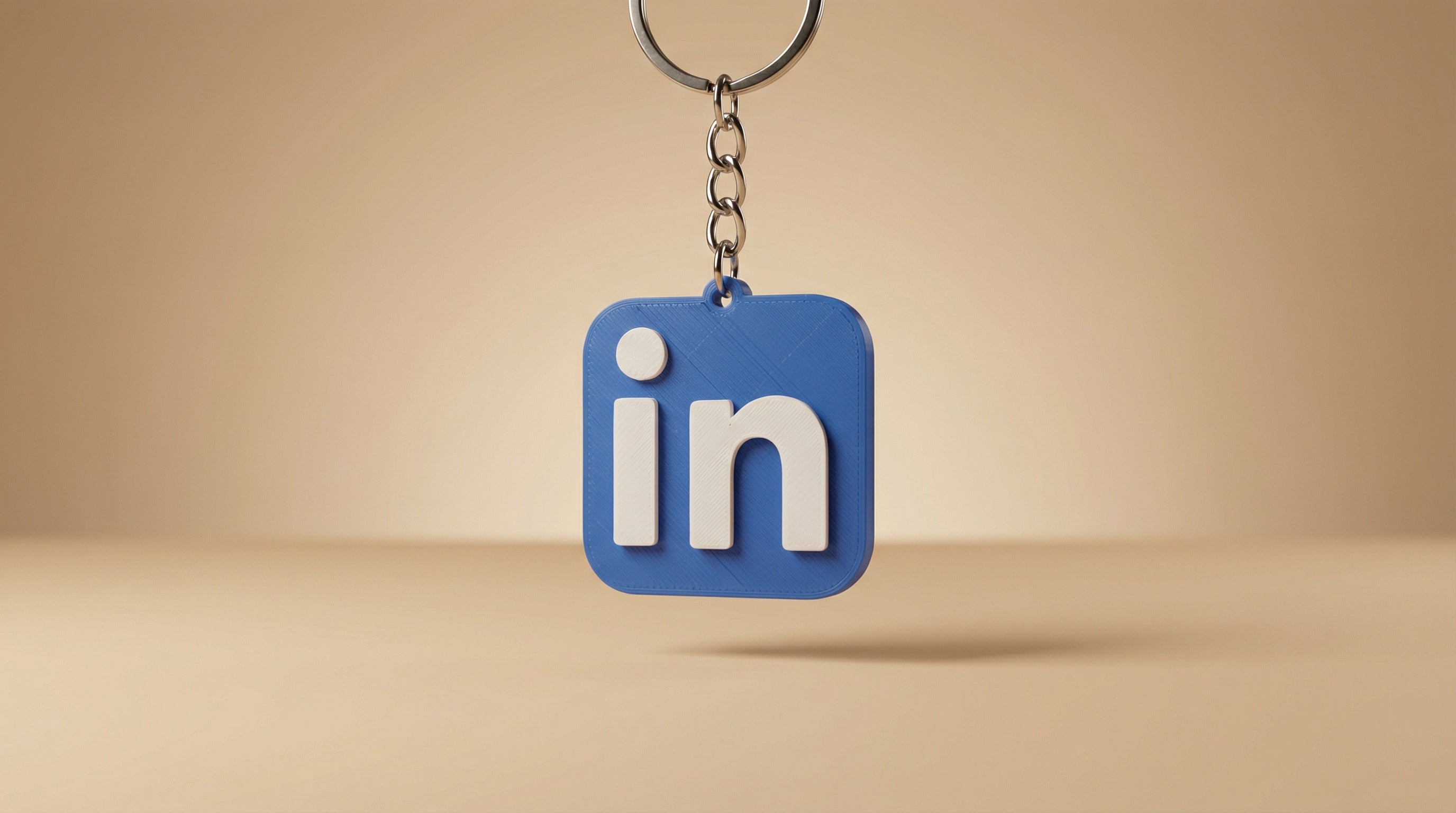 LinkedIn Keychain with NFC – Tap to Share Your Profile